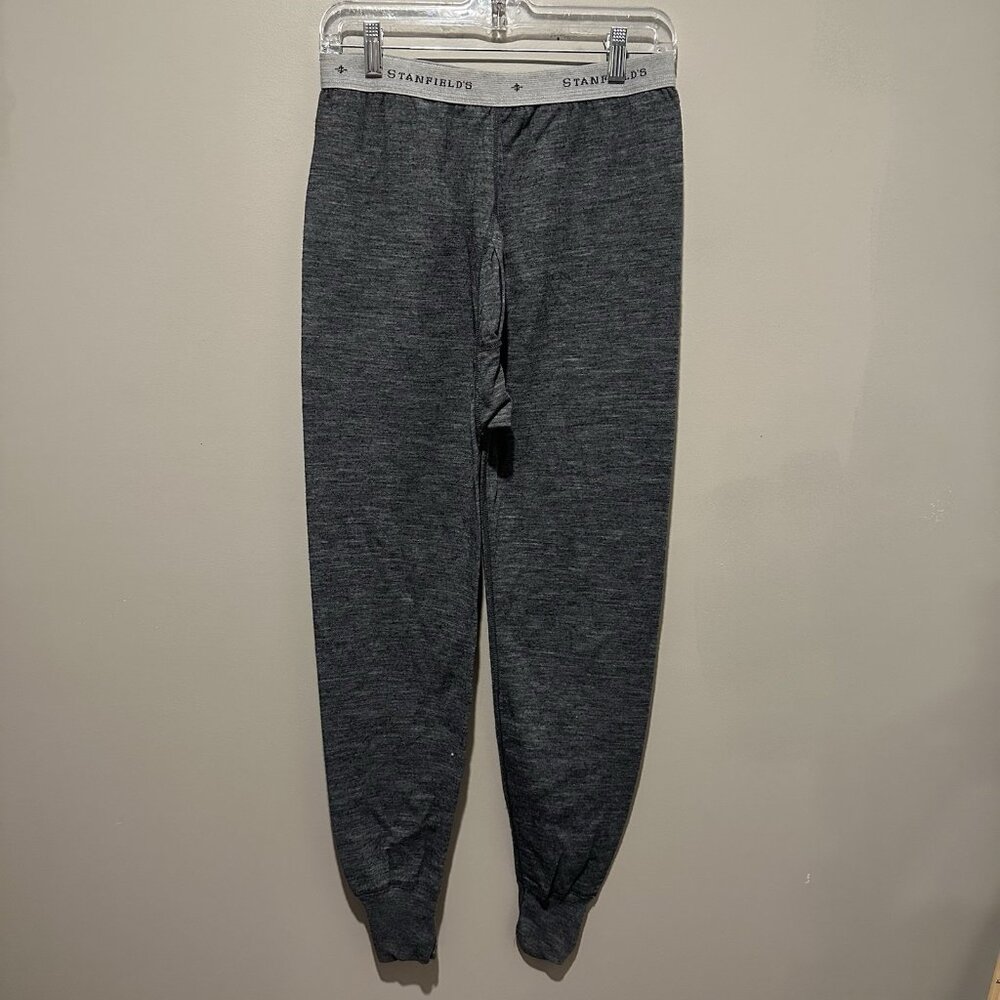 Stanfield's Thermal Long Johns Base Pants Mens Large Gray Warm
